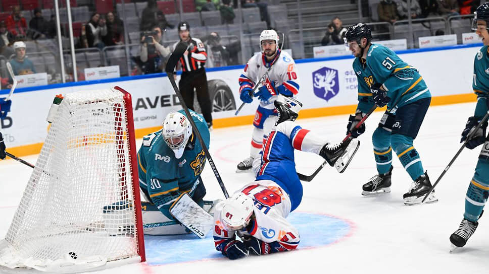 Хоккейный матч «Сочи» – СКА.📷Фото: ХК СКА