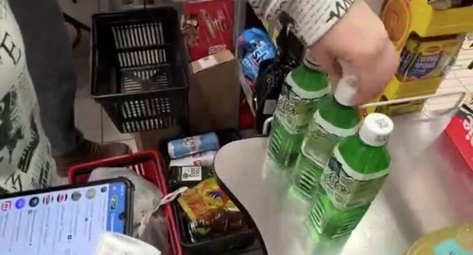    Стоп-кадр видео из соцсетей