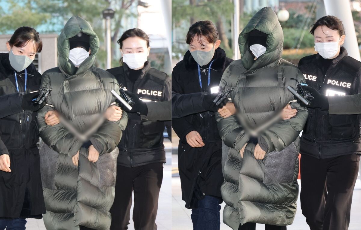    Хван Ха На под арестом / Фото: https://www.kmib.co.kr/article/view.asp?arcid=0029175802