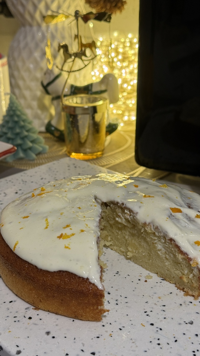 Апельсиновый пирог, который исчезает за минуту