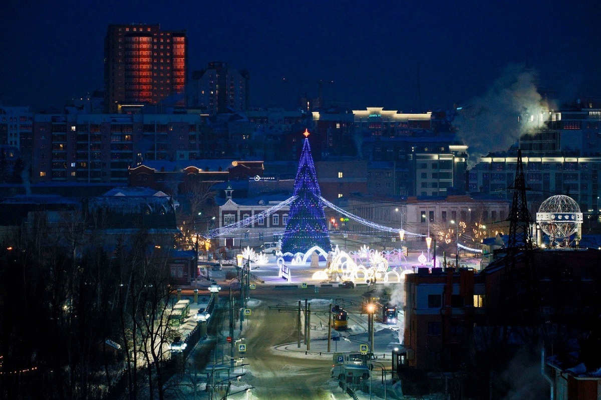 Где-то на просторах моего города...... Декабрь текущего 2025 года. 