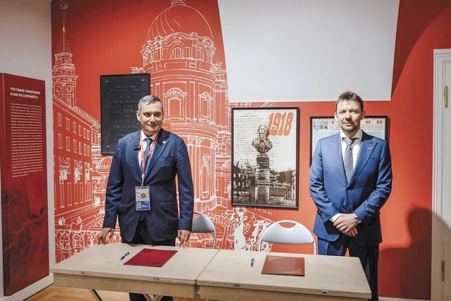 Подписание соглашения между АУИПИК и Курской областью.