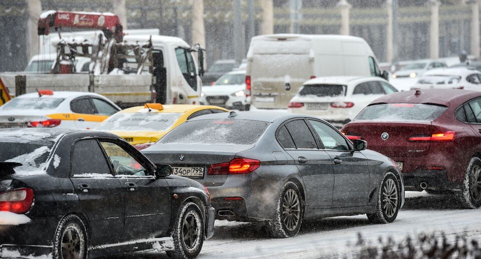    Снегопад в Москве / Медиасток.рф