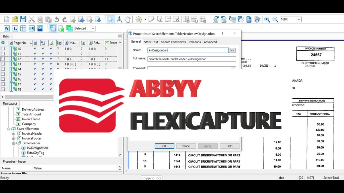 Интерфейс FlexiCapture (Источник: TheCodingShifu)