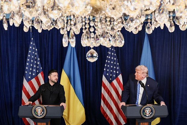    Владимир Зеленский и Дональд Трамп. Фото: Jonathan Ernst / Reuters