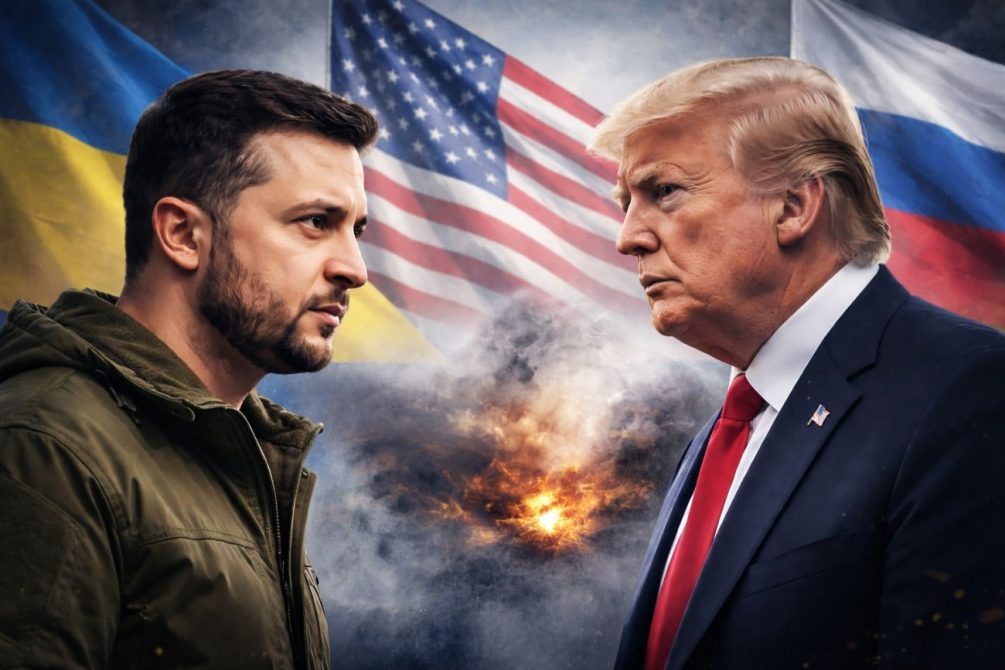   Трамп диктует условия. Иллюстрация: "Блокнот"