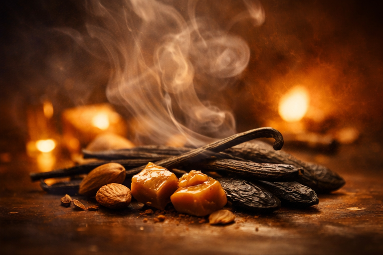 Тонкий аромат абсолюта бобов тонка