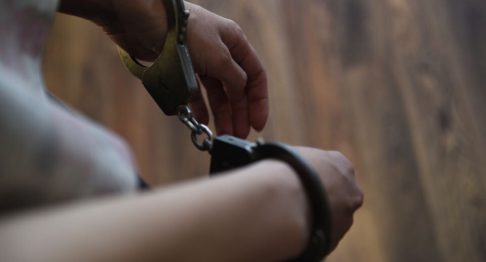    Женщина в наручниках / Медиасток.рф