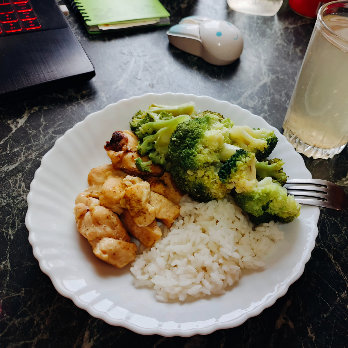 Очередной обед по правилу тарелки