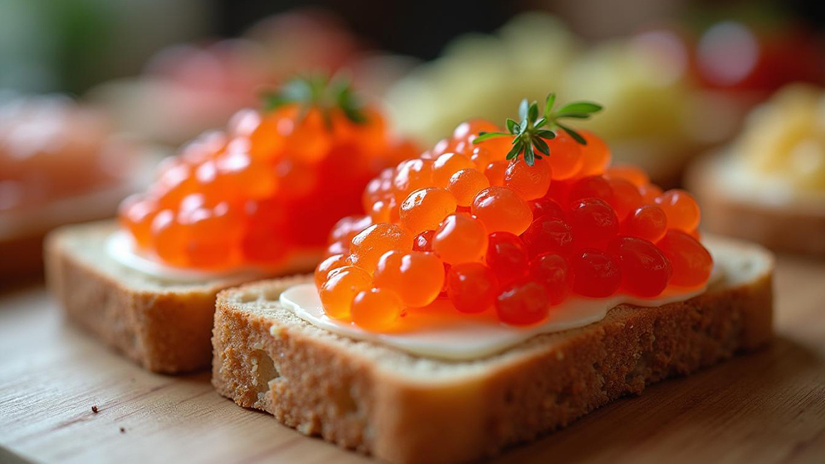 Врач предупредила об опасности бутербродов с икрой. Фото: Арина Розанова / ForPost / нейросеть Freepik AI