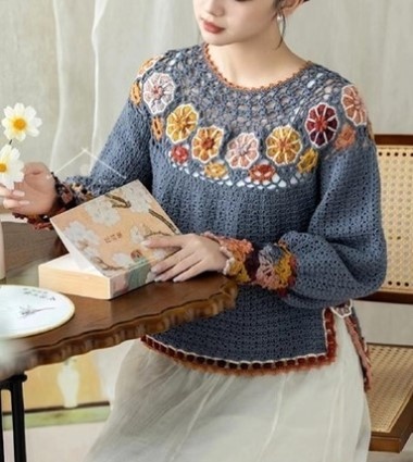 Элегантно, необычно и слегка богемно - классные модели крючком от японских дизайнеров! И схемы.