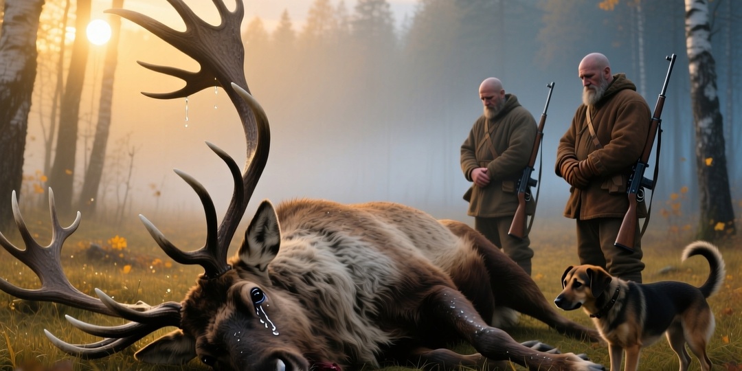 Схватка с медведем и плачущие глаза лося: Таёжные истории от охотников