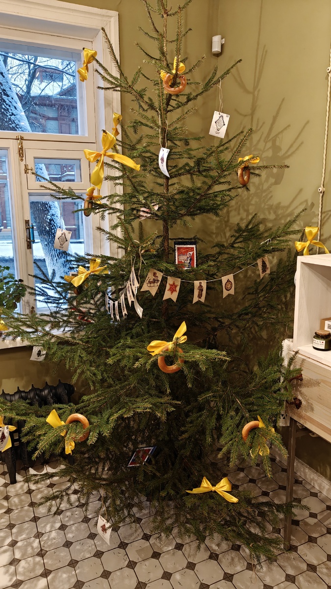 Ёлочка из кофейни.