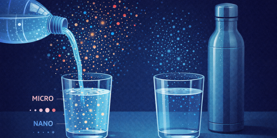 Пьёте воду из бутылок? Это +90 000 частиц микропластика в год