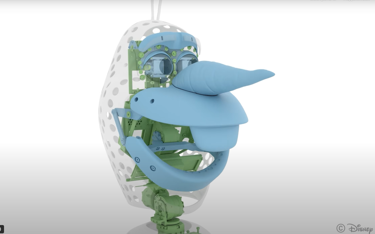    Технология внутри робота впечатляет