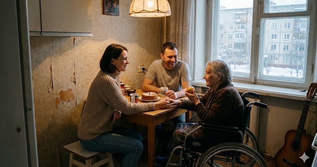 Муж сказал строго настрого: - Лежачая тёща в нашем доме будет обузой! Забирать к себе не будем.