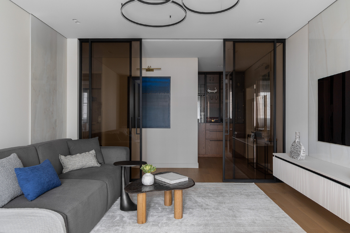 Квартира в панельном доме на Рублёвском шоссе, 16, проект Анастасии Плехановой