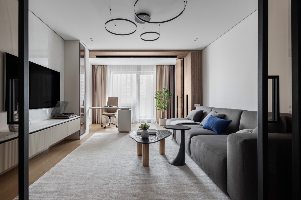 Квартира в панельном доме на Рублёвском шоссе, 16, проект Анастасии Плехановой