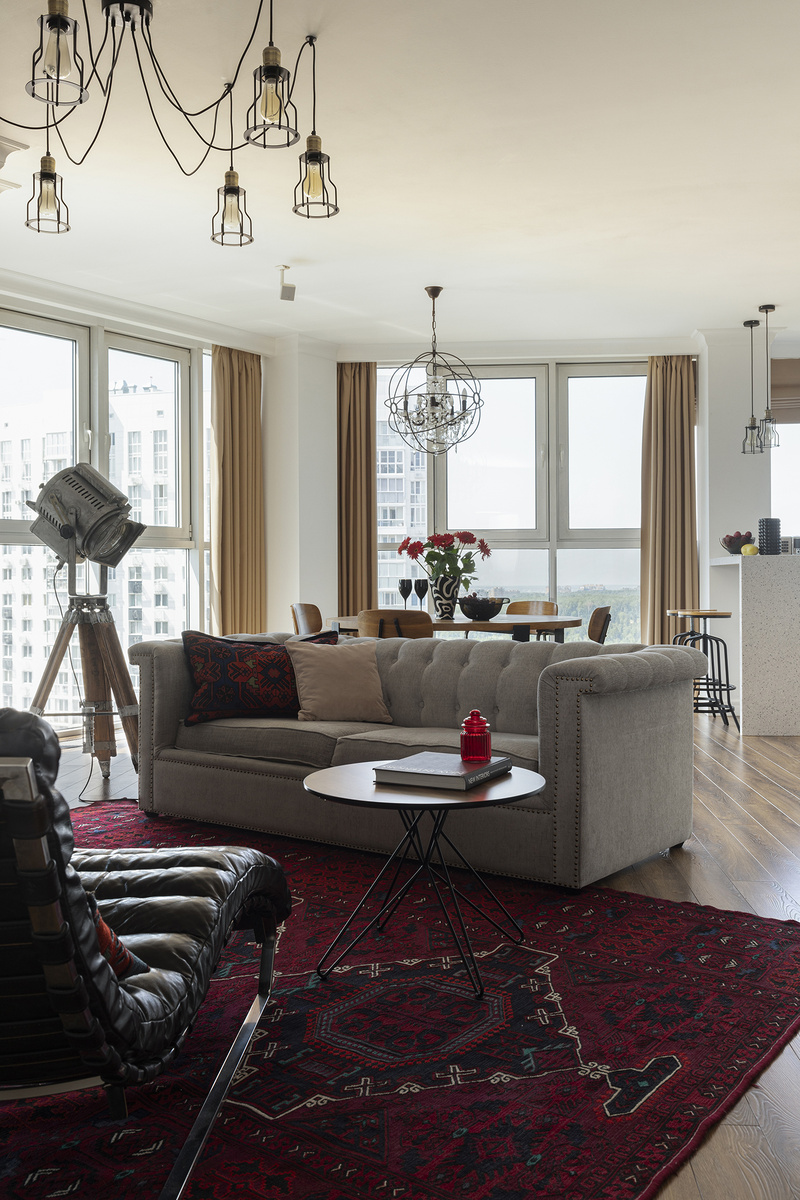 Квартира в Подмосковье, которую дизайнер спроектировала для своей семьи, проект Виктории Ивановой