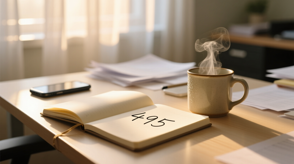 Не магия, а система. Начните утро с этой цифры на листке — она напомнит, что любое беспокойство имеет свой алгоритм завершения.