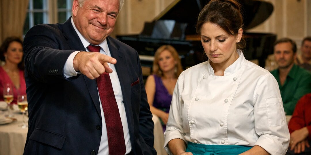 «Сыграй на пианино — куплю тебе ресторан!» — смеялся миллиардер… пока повариха не коснулась клавиш