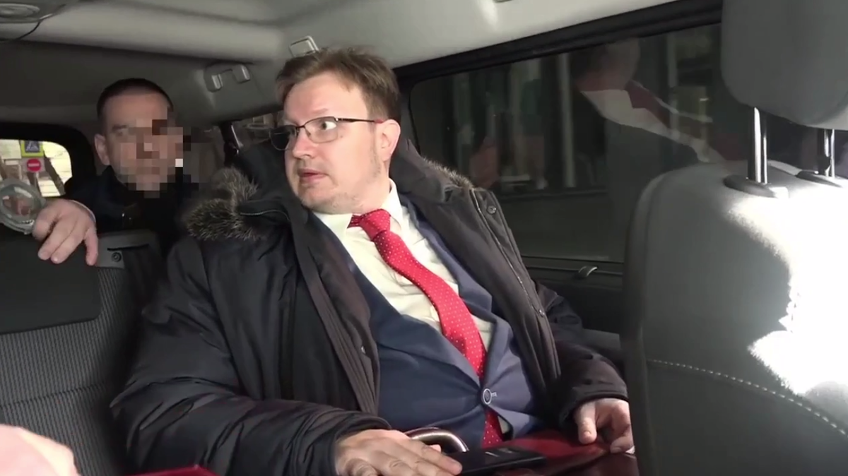 Задержание Коновалова. Скрин видео ЦОС ФСБ России