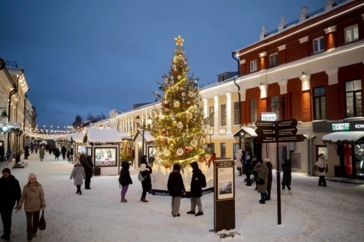    Сделать фото на пешеходной улице главную ночь года будет можно.