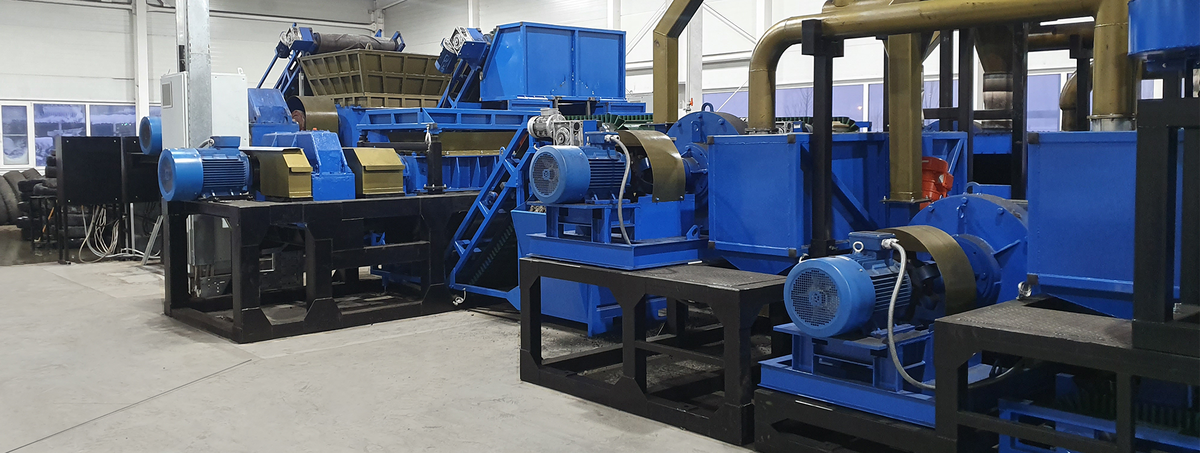 Оборудование для утилизации шин ECOGOLD