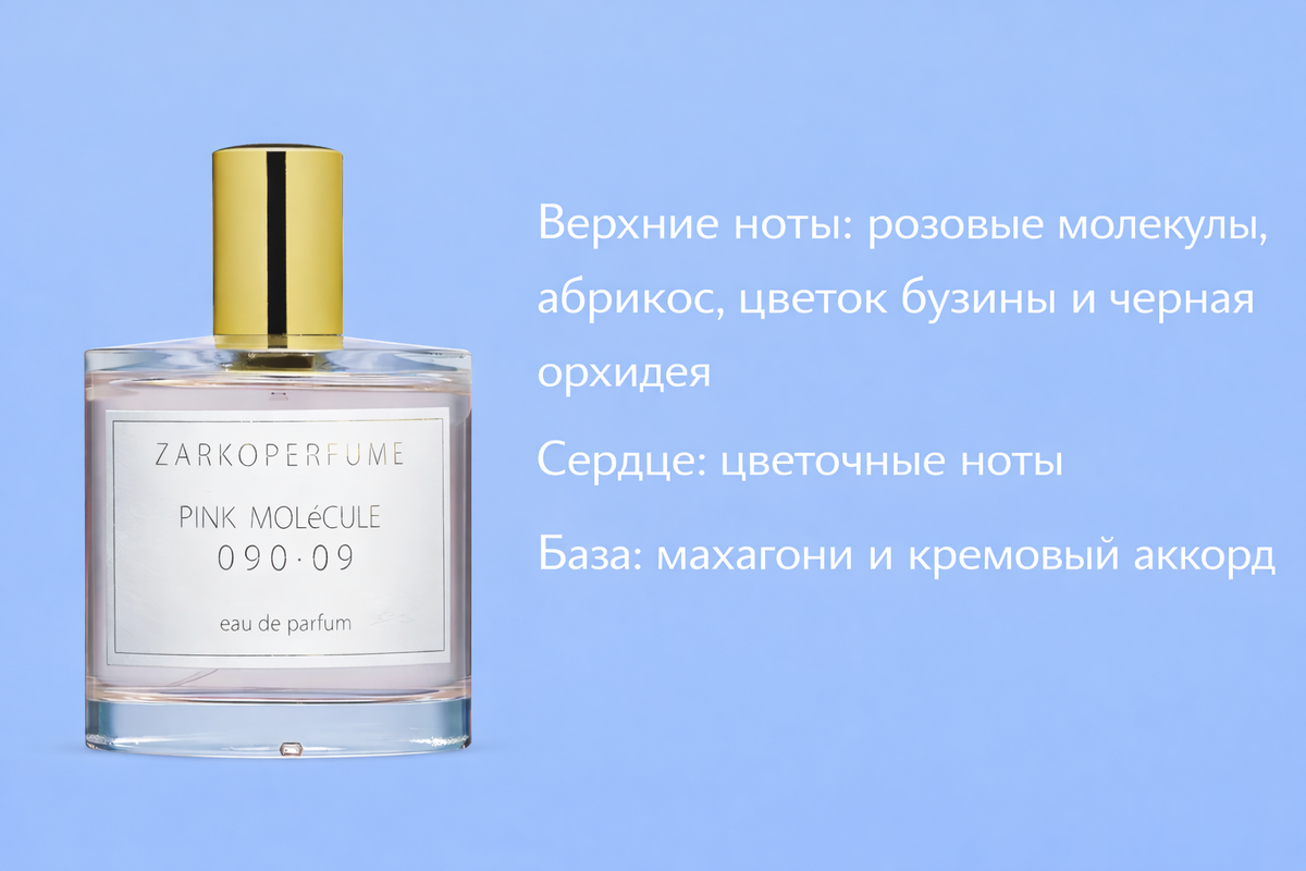 Аромат на тему шампанского - это Zarkoperfume Pink Molecule 090.09