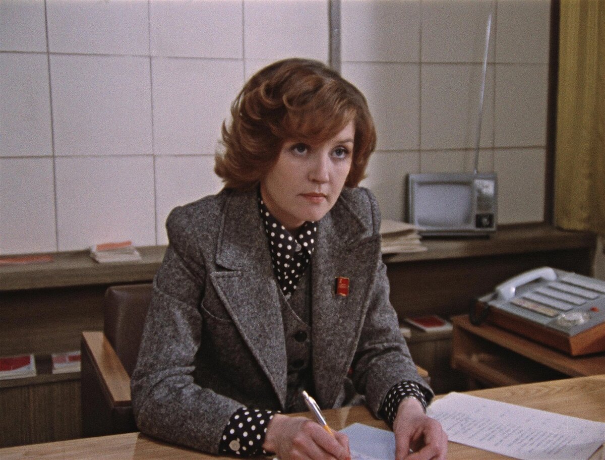 Вера Алентова / Кадр из кинофильма "Москва слезам не верит"