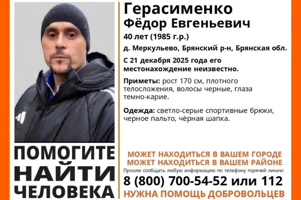    Фото: поисковый отряд "Лиза Алерт", ВКонтакте.