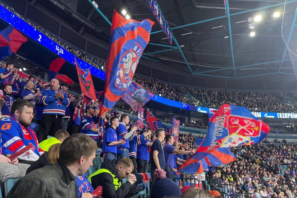    Места рядом с фанатами - дополнительный заряд энергии Ольга ВЕДЕРНИКОВА