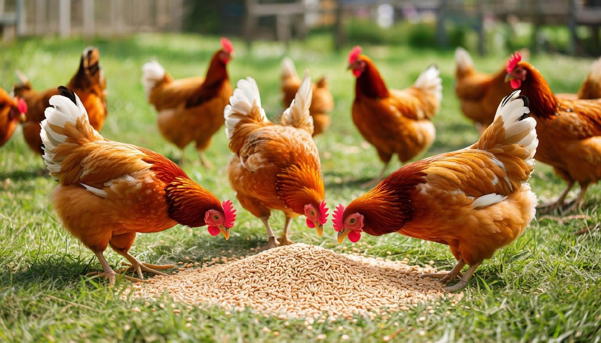 Мраморная крошка — полезный компонент корма для куриц