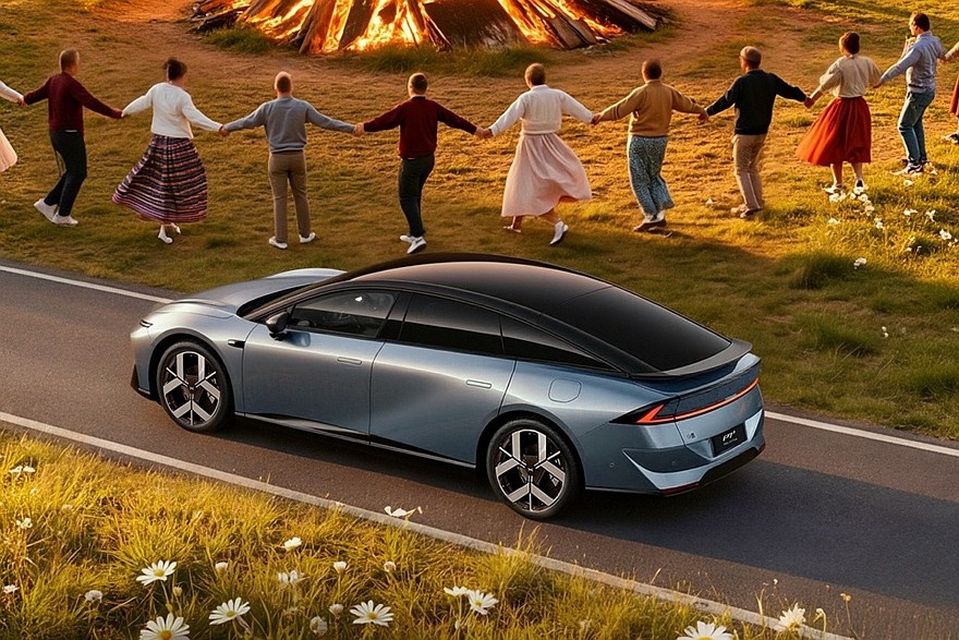    Обновленный Xpeng P7+