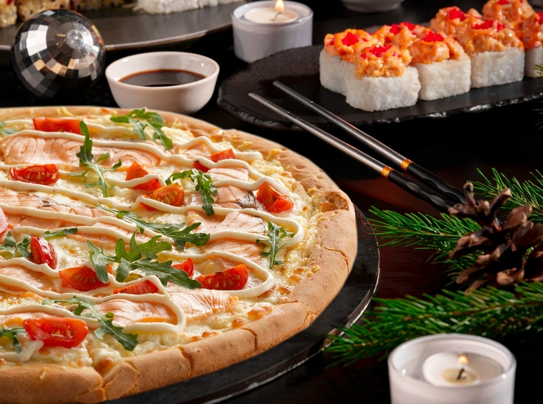 Пицца Сливочный лосось — зимний хит для праздничного стола или уютного домашнего вечера