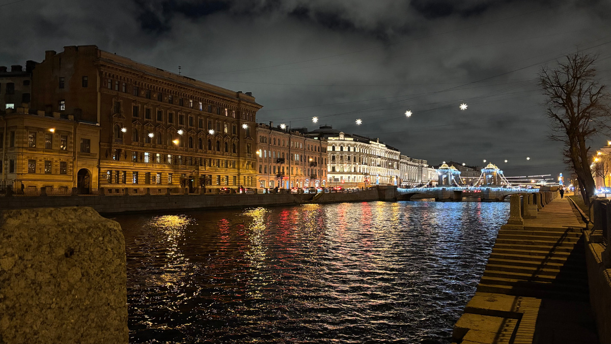 Зима в Санкт-Петербурге 