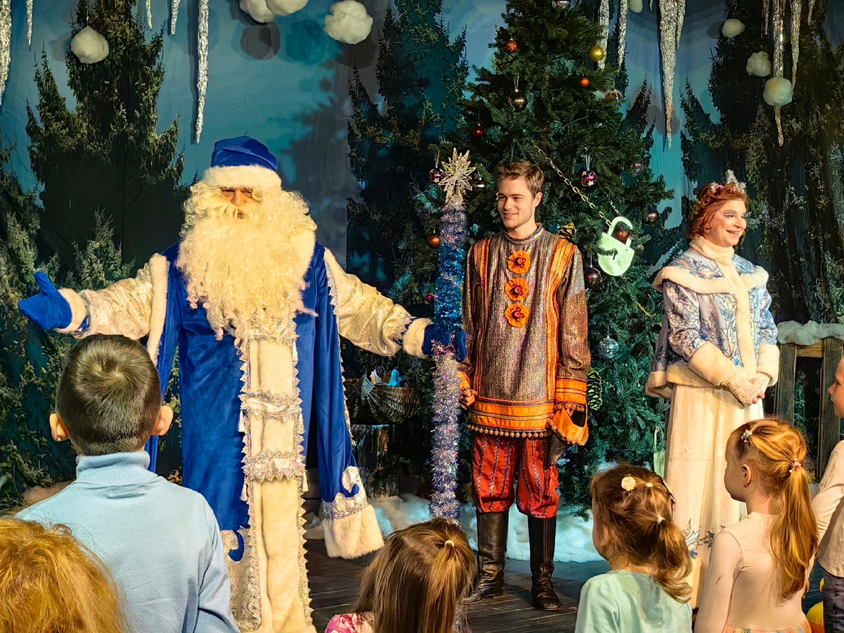 Павел Архипов в роли Деда Мороза