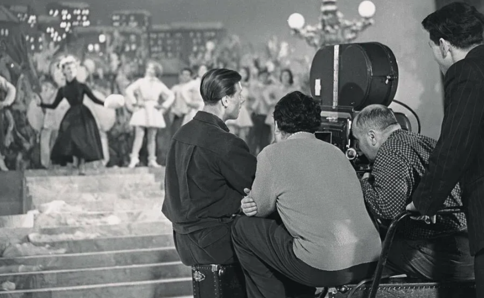 На съемках фильма