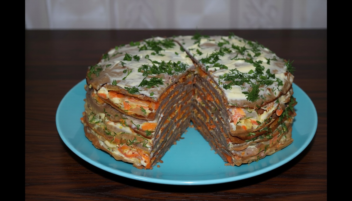 Печеночный торт су-вид