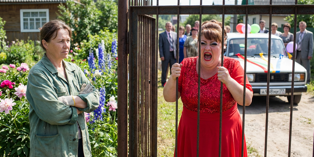 Родня решила отметить свадьбу племянницы на моей даче, но я закрыла ворота