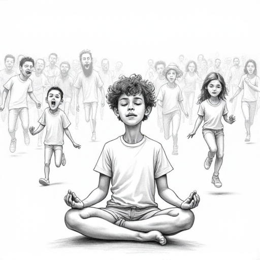 Состояние - наше все. Спокойствие - только спокойствие... (иллюстрация из моей книги "Как услышать себя и начать творить"). 