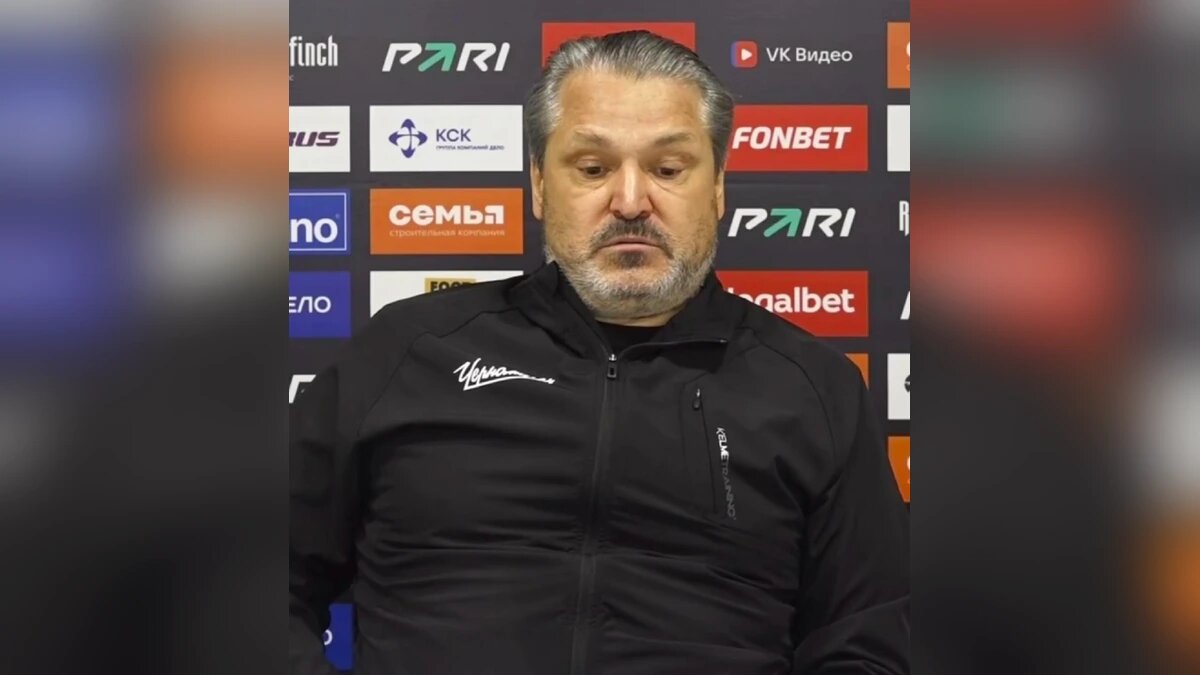    Вадим Евсеев. Скриншот видео t.me/fcchernomorets_nvrsk