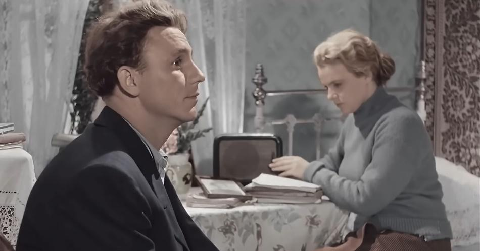 Кадр из фильма «Весна на Заречной улице», режиссеры Феликс Миронер и Марлен Хуциев, 1956 год
