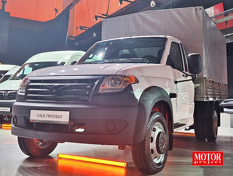 Опытный "УАЗ Профи" с дизельным двигателем