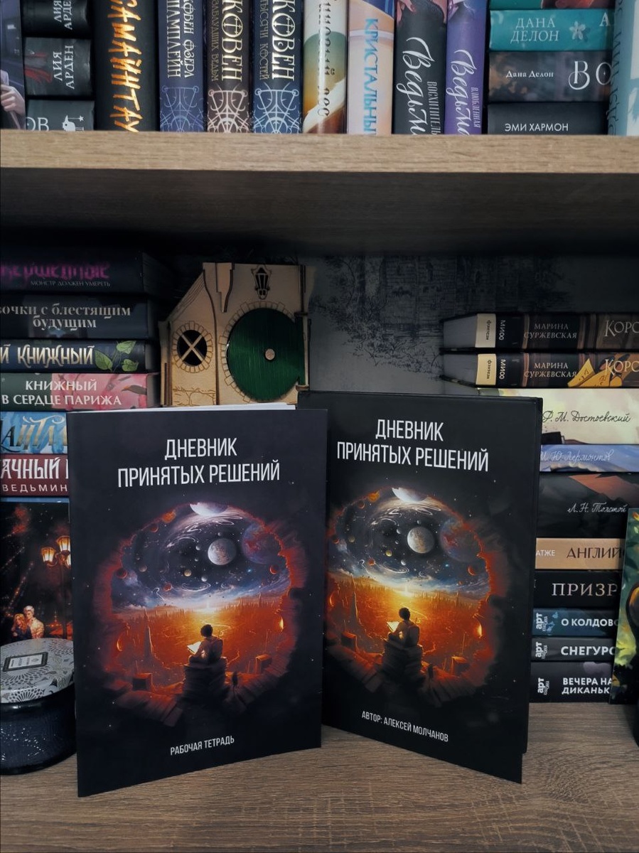 Книга Алексея Молчанова "Дневник принятых решений", издательство Lunalitera
