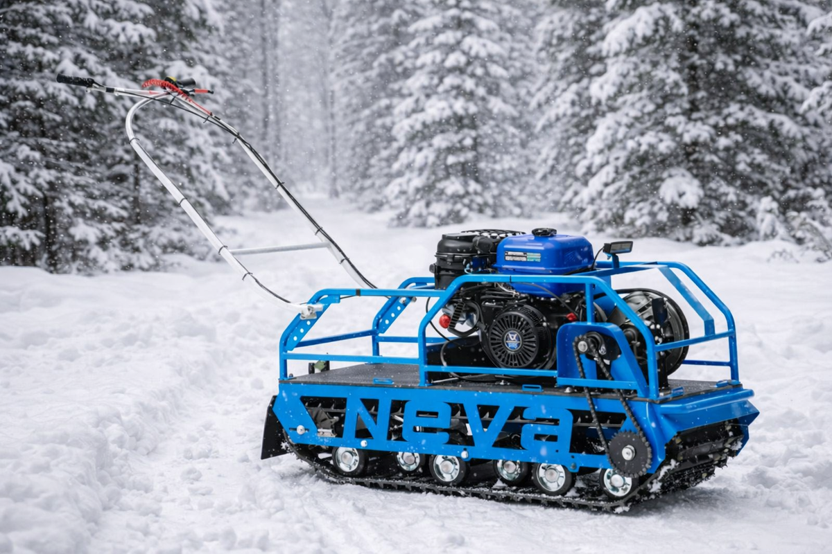 Мотобуксировщик "Нева" МС6Р - ZS (GB460)Ф