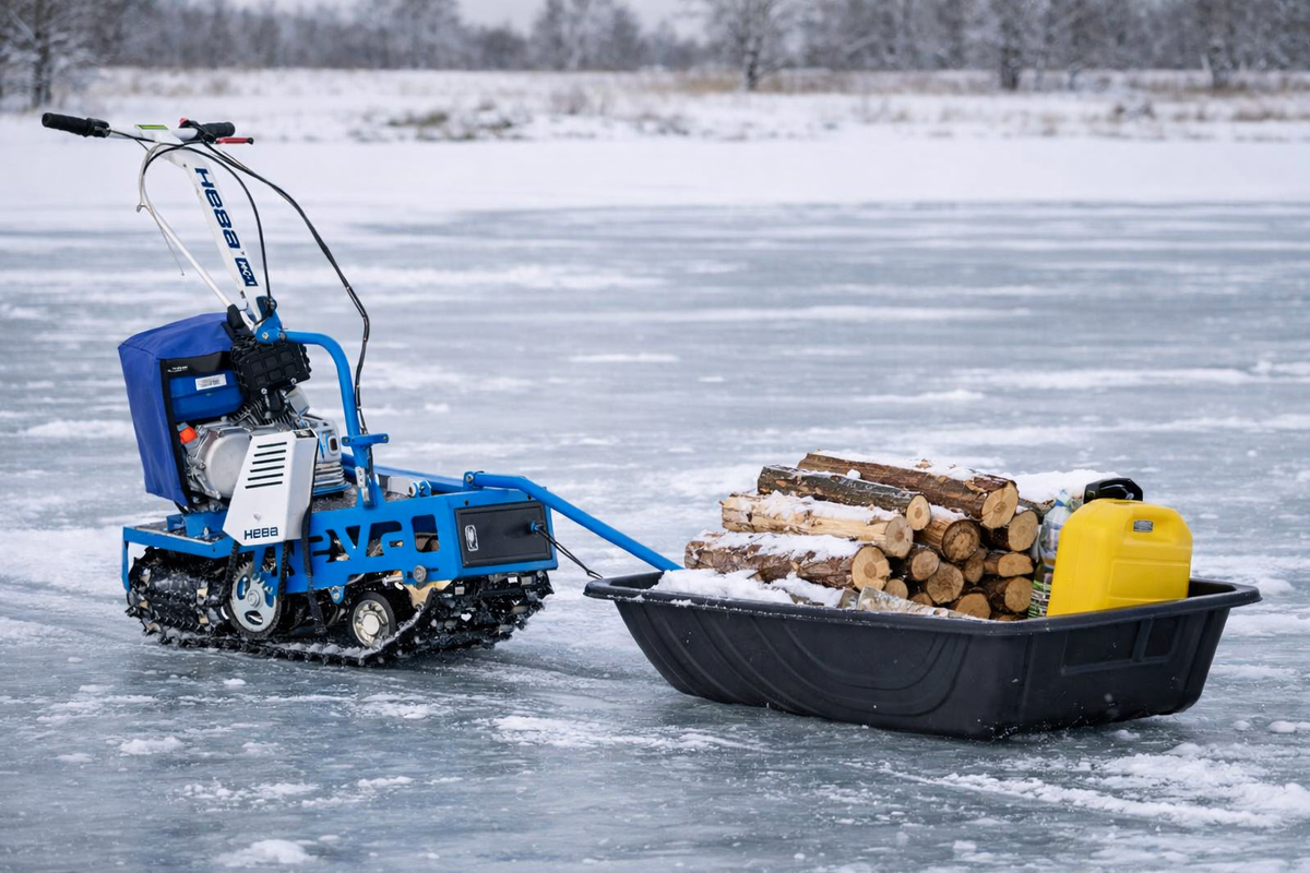 Мотобуксировщик МС1-ZS (GB225)