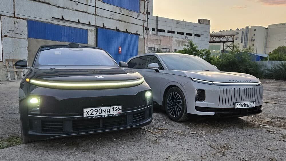   Li Auto L7 (слева) и Exlantix ET