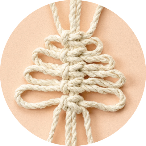 Вариации плоских узлов в макраме: базовые и декоративные комбинации