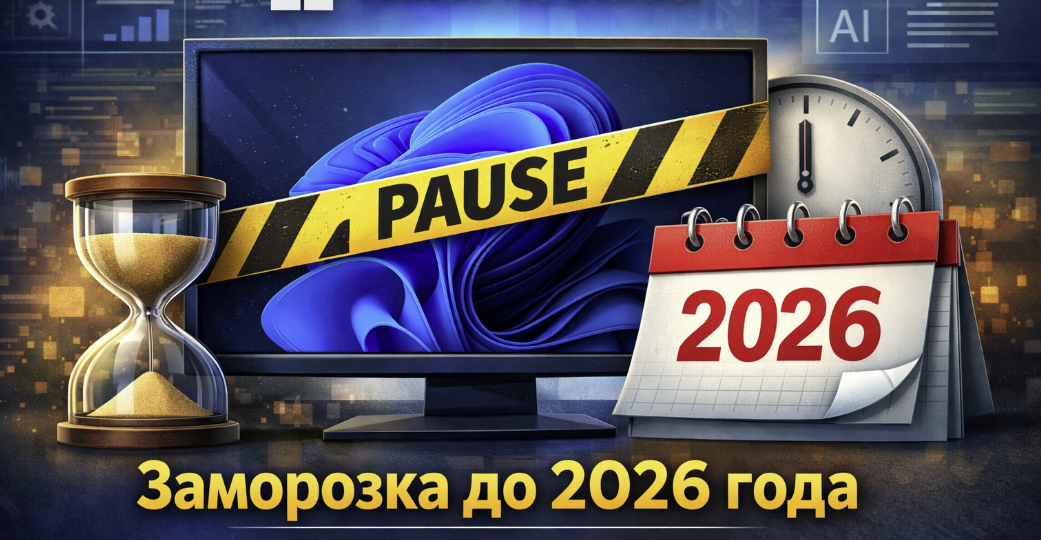 Windows Insider приостановлен до 2026 года: новых сборок пока не будет